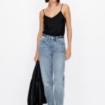 Top nero Armani Exchange donna