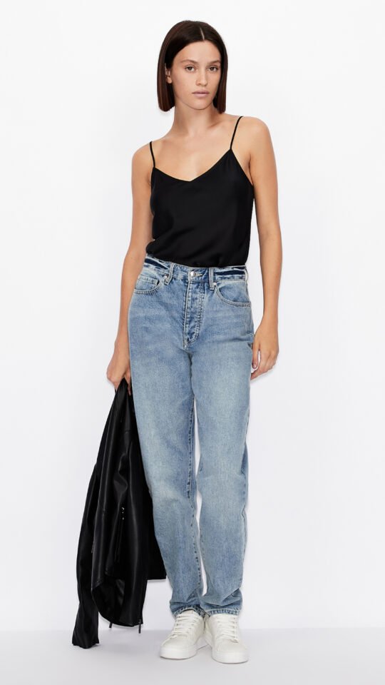 Top nero Armani Exchange donna