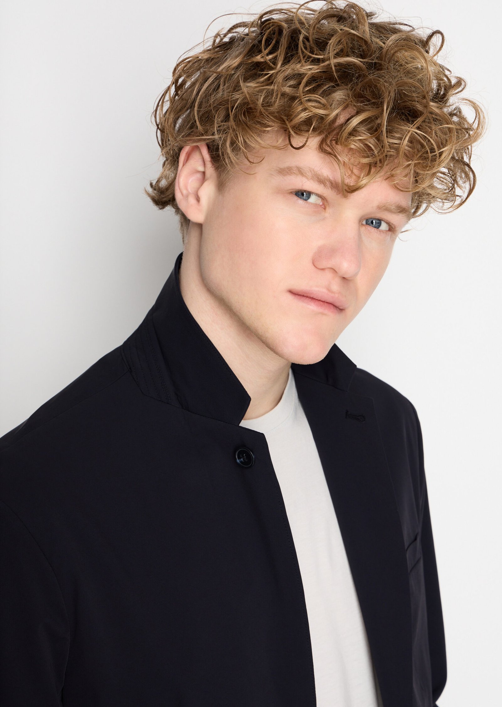 Blazer blu Armani Exchange