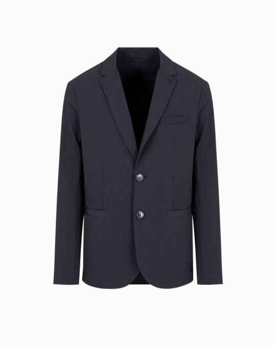 Blazer blu Armani Exchange uomo