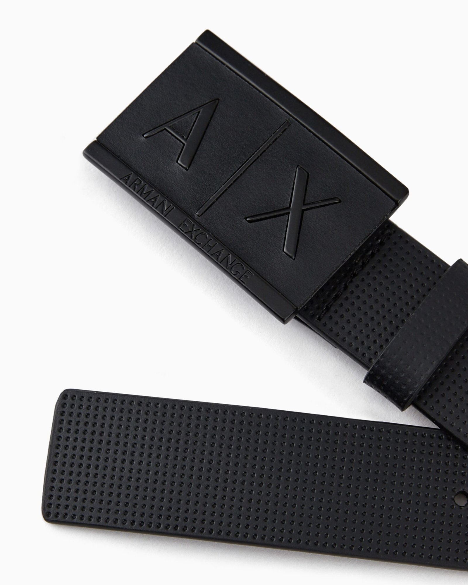 Cintura uomo Armani Exchange con placca