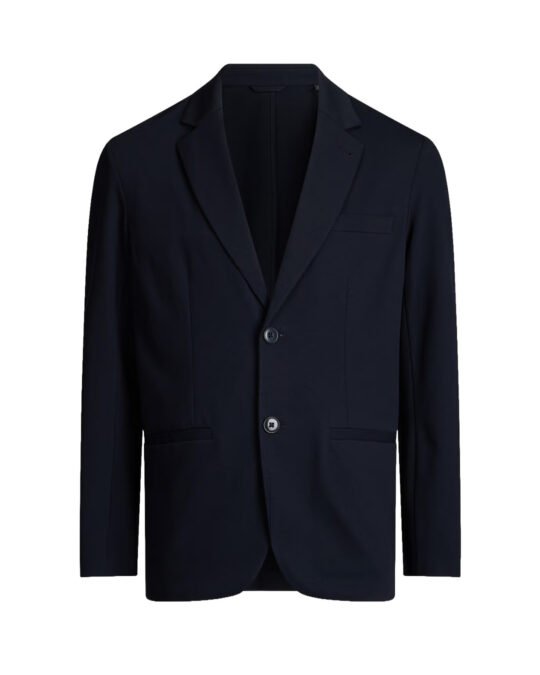 Blazer blu uomo in cotone Armani Exchange