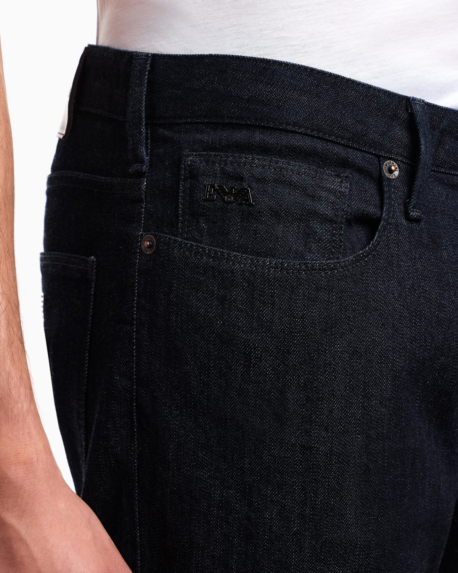 Jeans uomo blu scuro Emporio Armani
