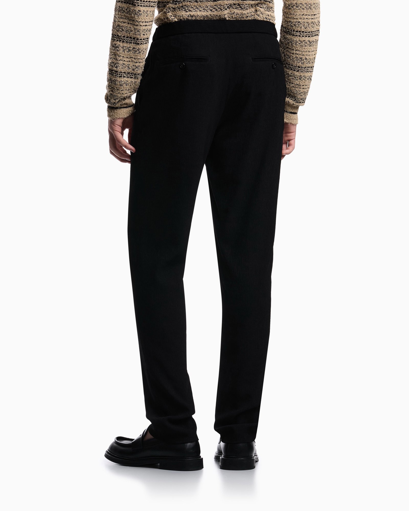 Pantalone uomo nero Emporio Armani