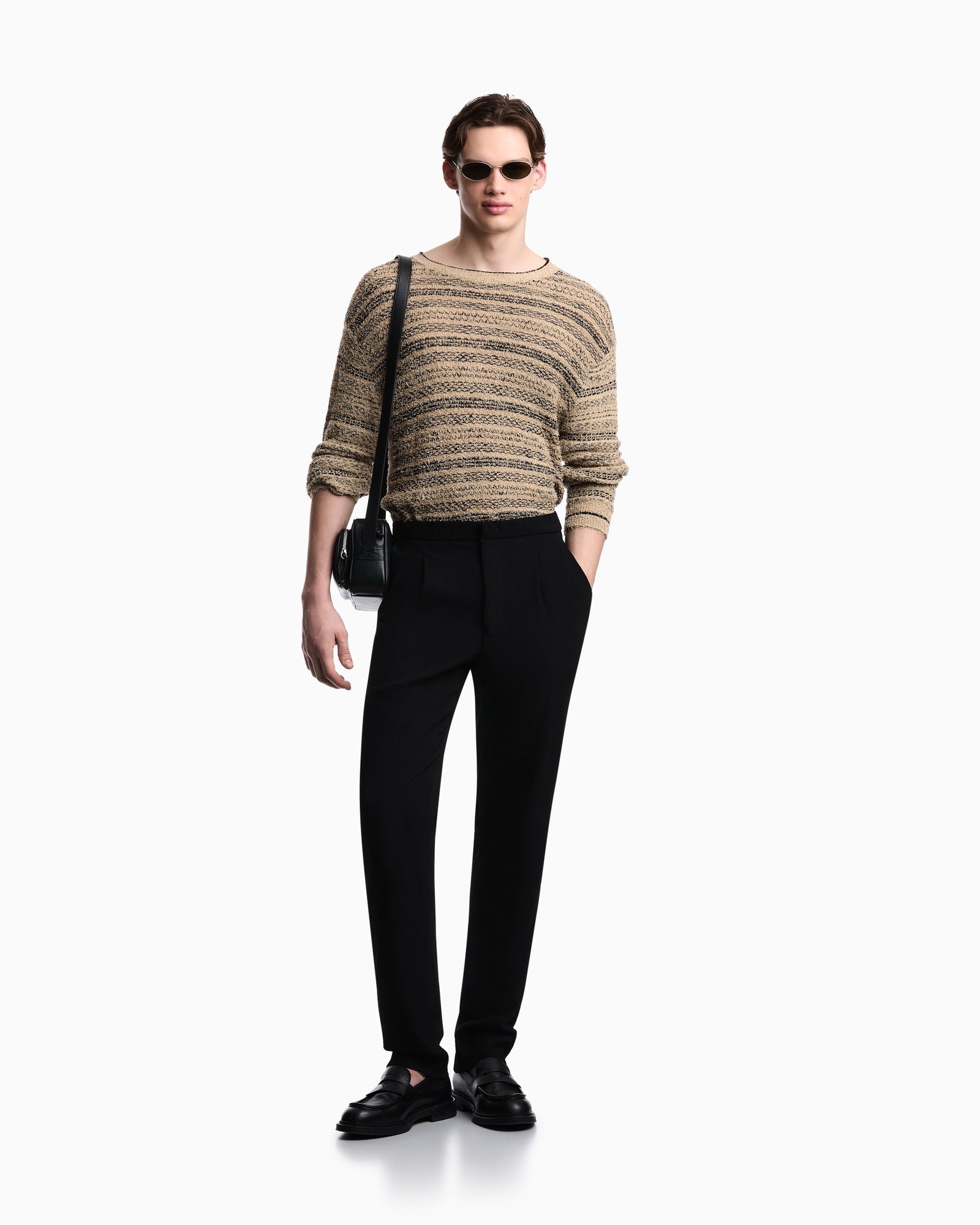 Pantalone uomo nero Emporio Armani