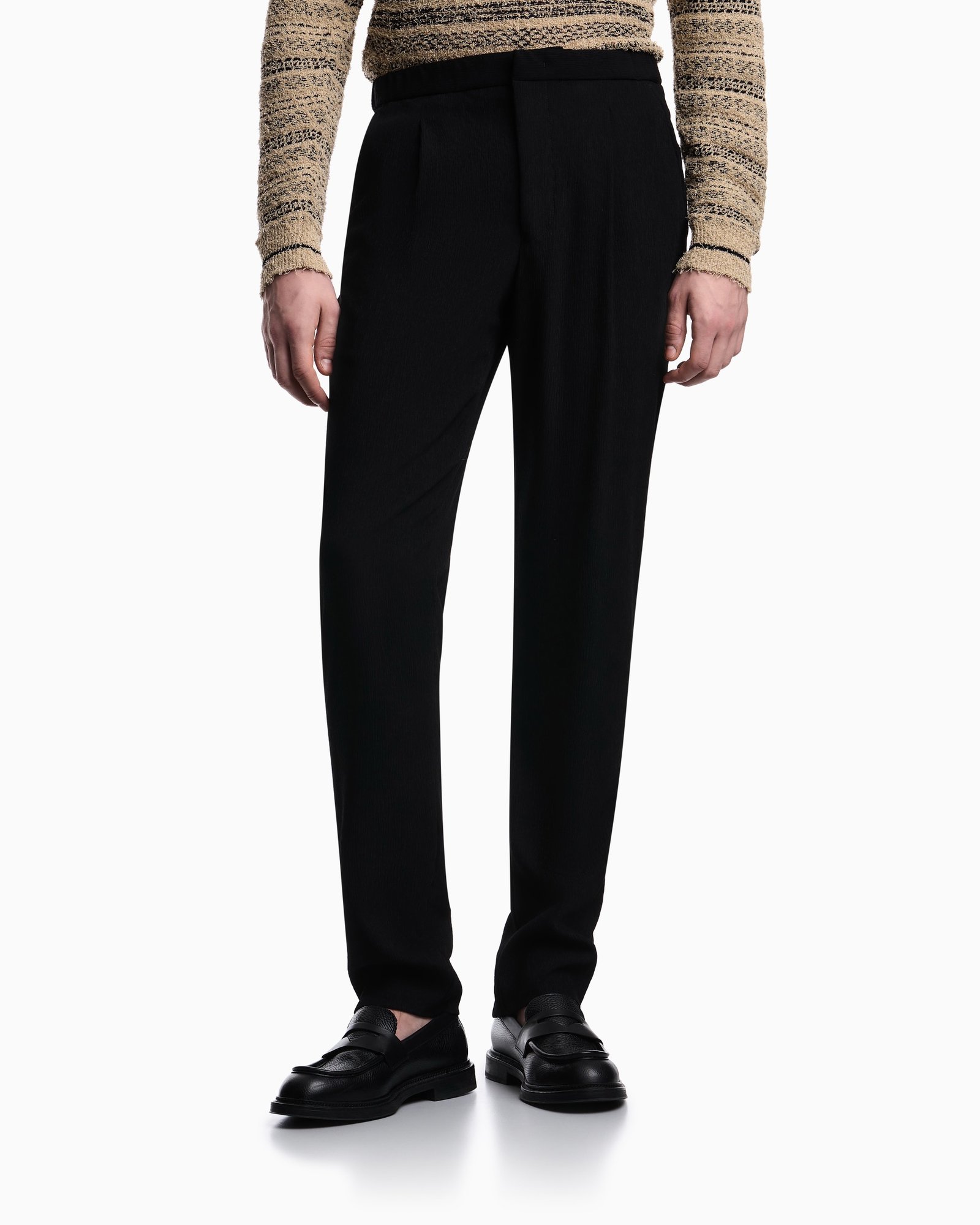 Pantalone uomo nero Emporio Armani