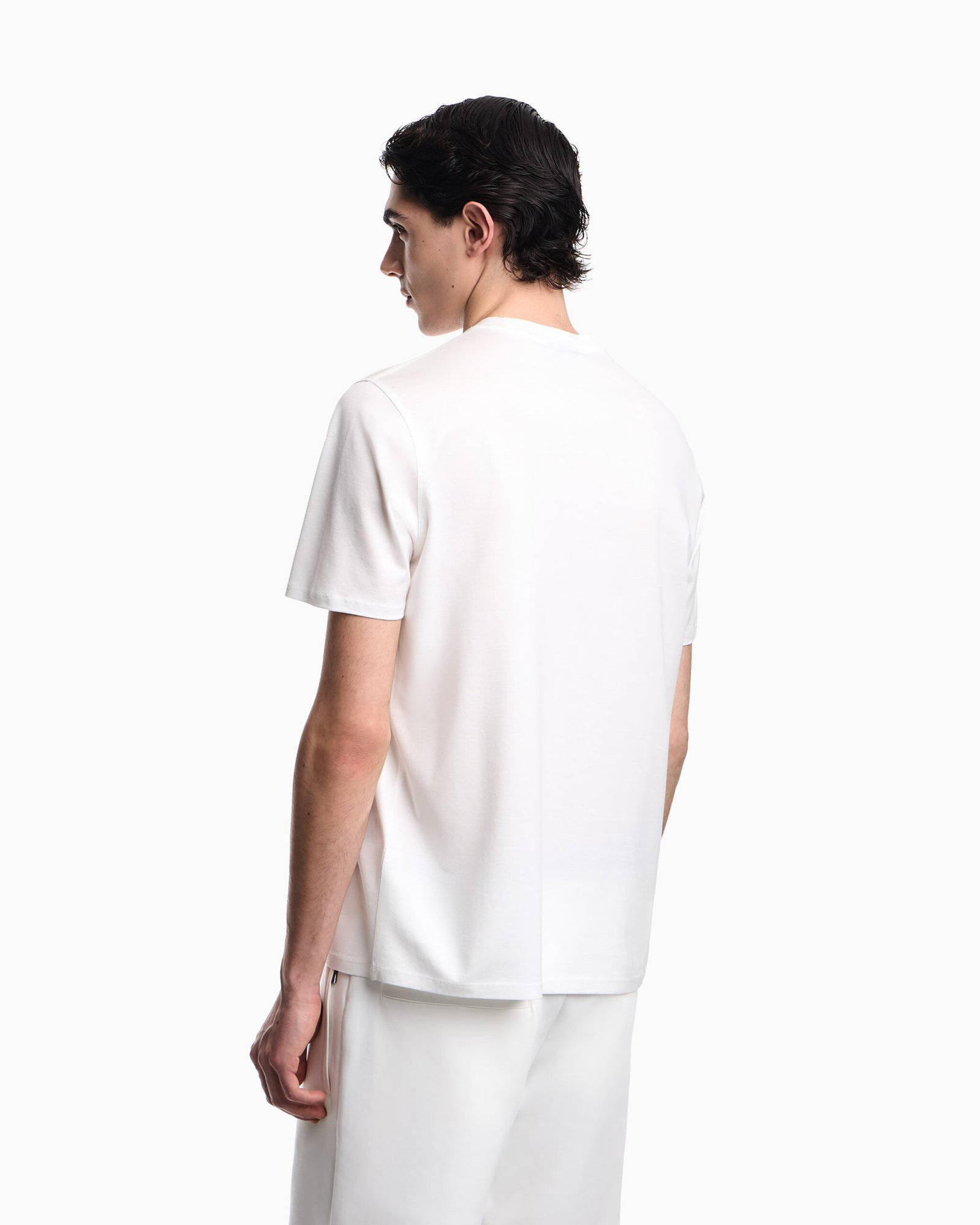 T-shirt uomo basic bianca Emporio Armani