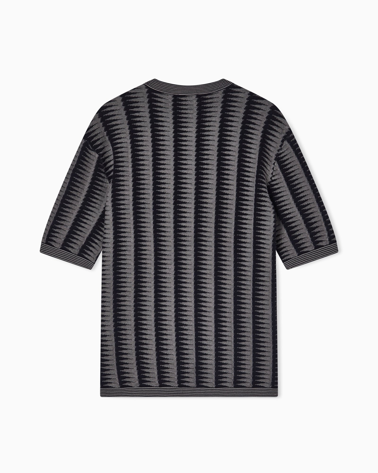 Pullover uomo mezze maniche in cotone Emporio Armani