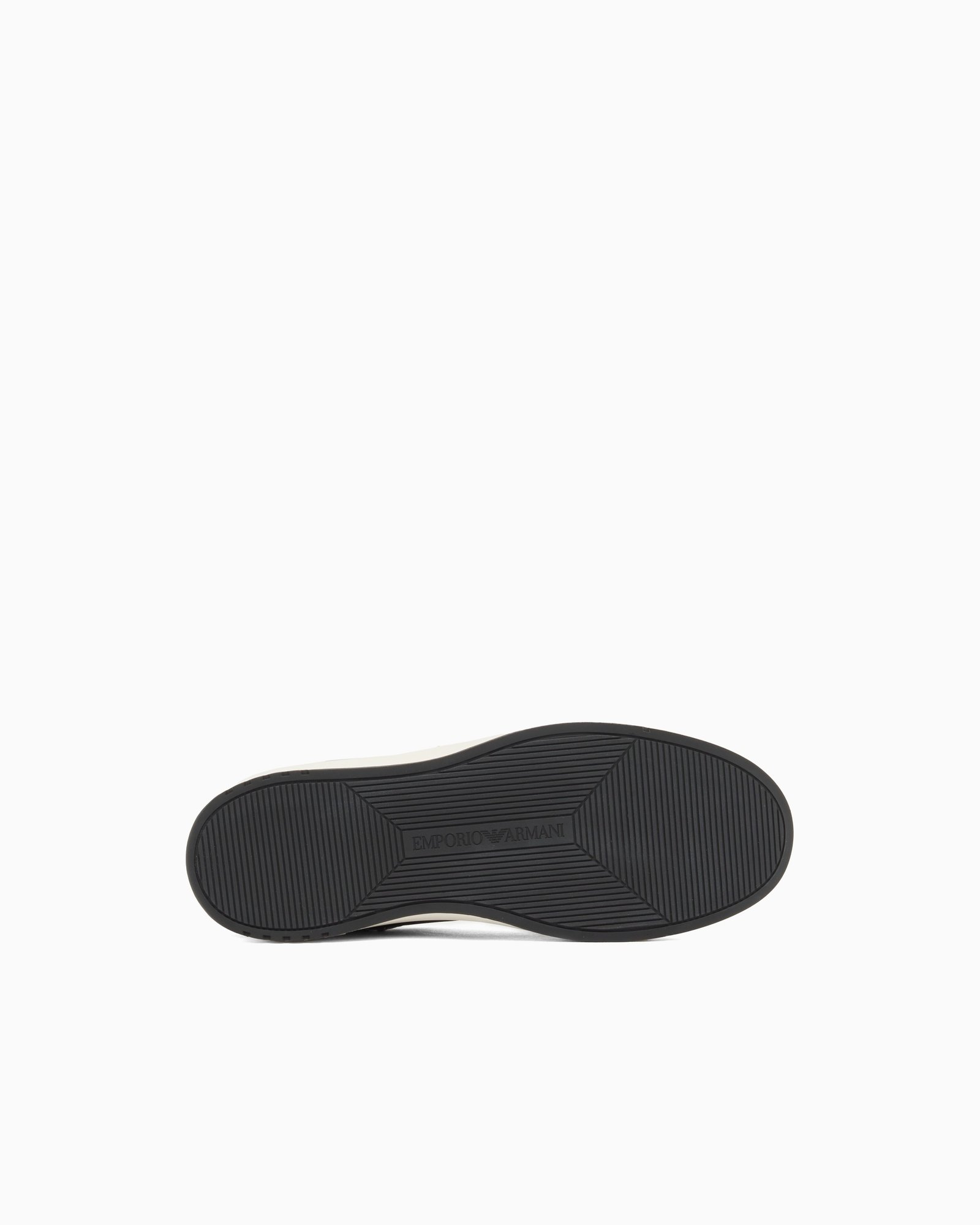 Sneaker uomo bicolor in pelle Emporio Armani