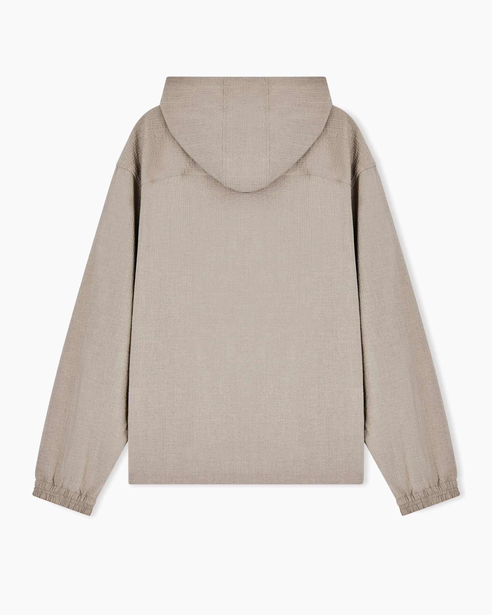 Giubbotto uomo con zip e cappuccio Emporio Armani