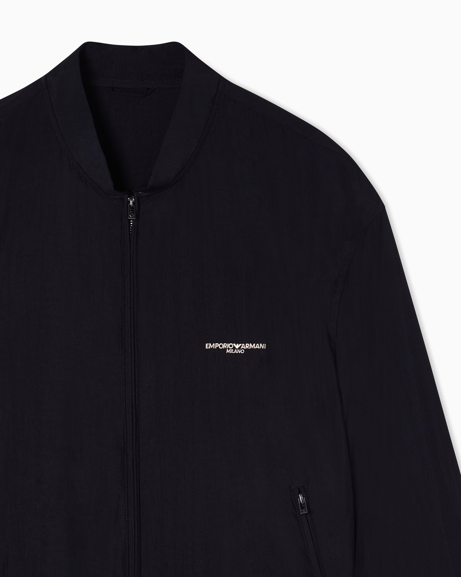 Giubbotto uomo nero Emporio Armani