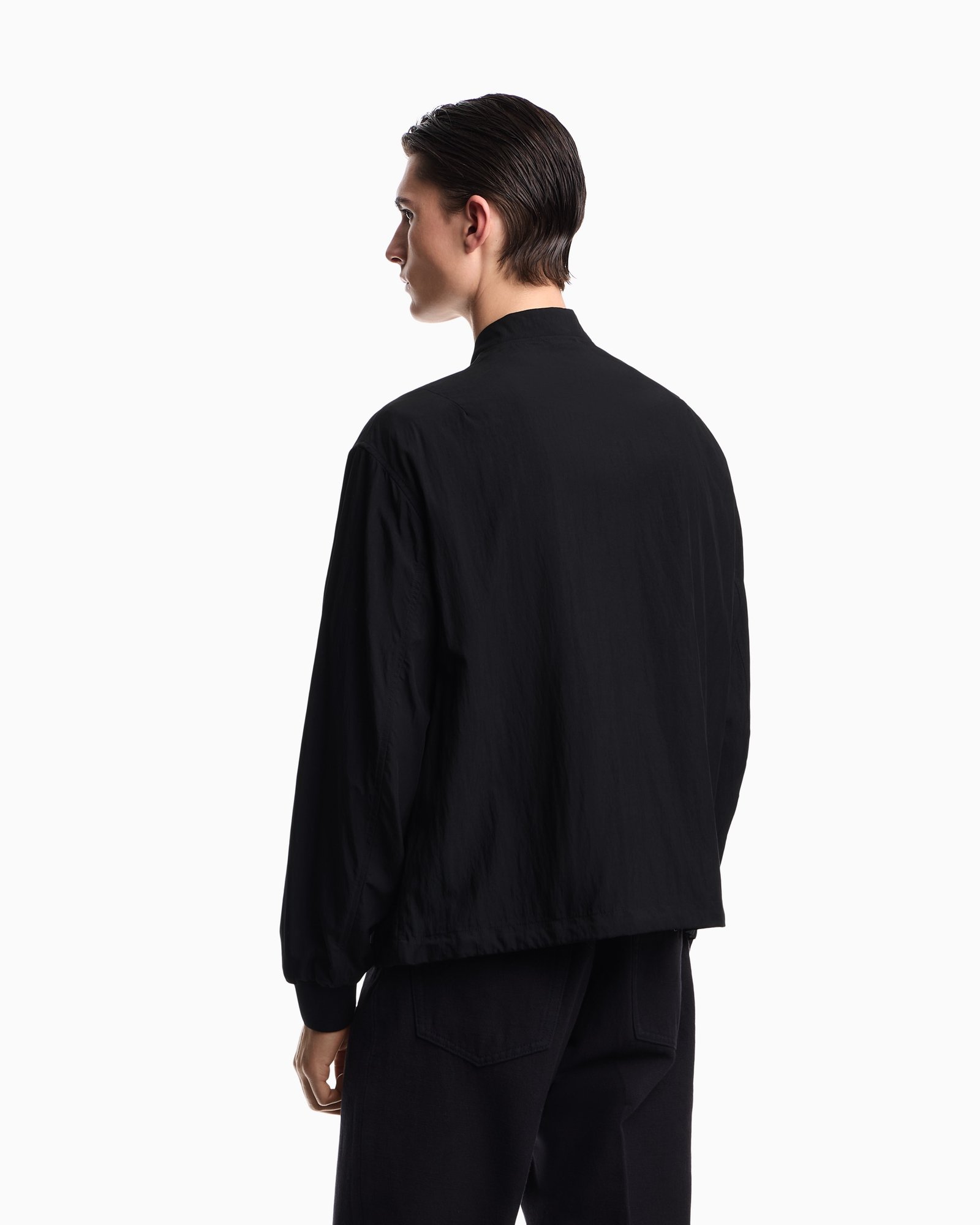 Giubbotto uomo nero Emporio Armani