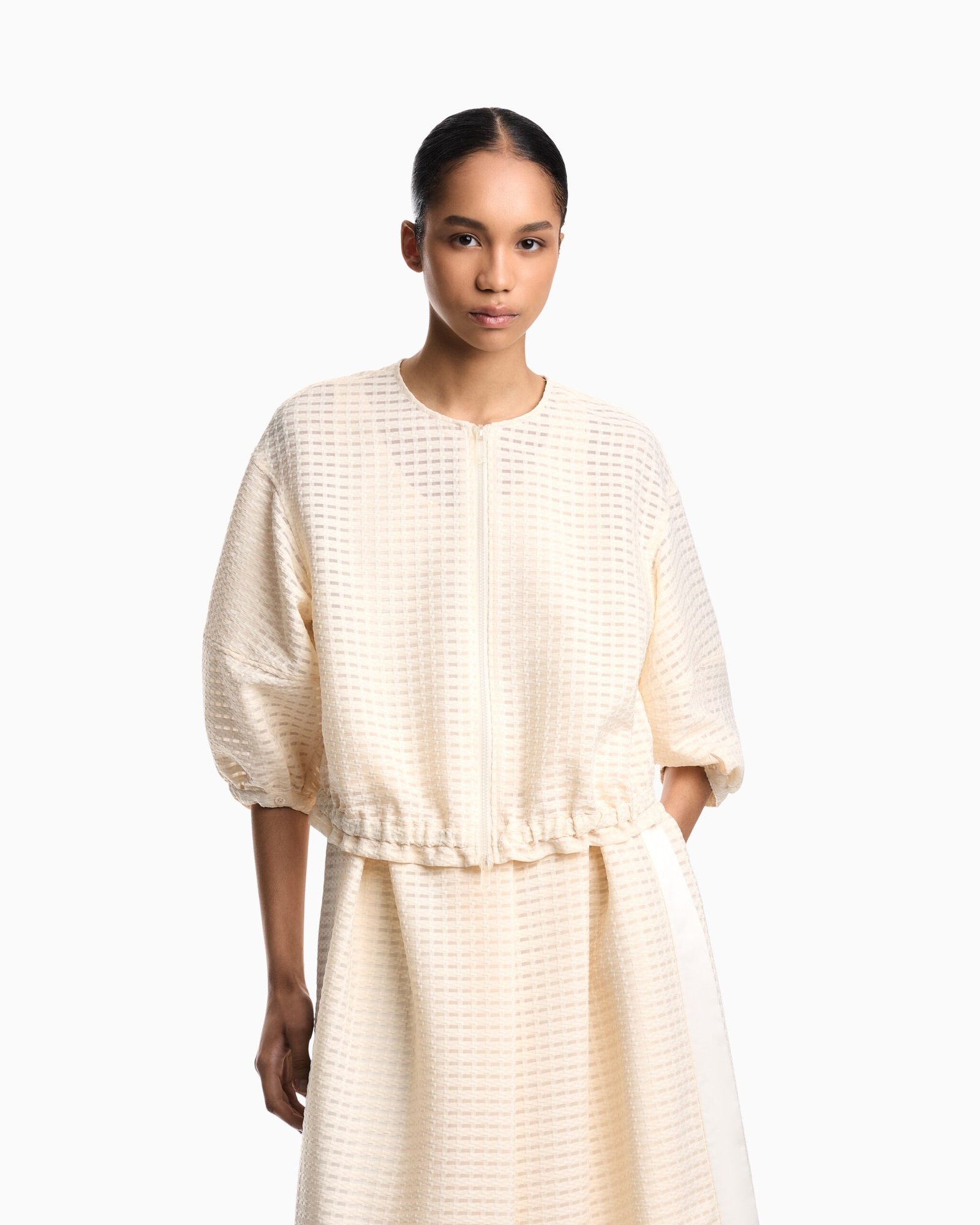 Giacca donna tessuto Jacquard  Emporio Armani