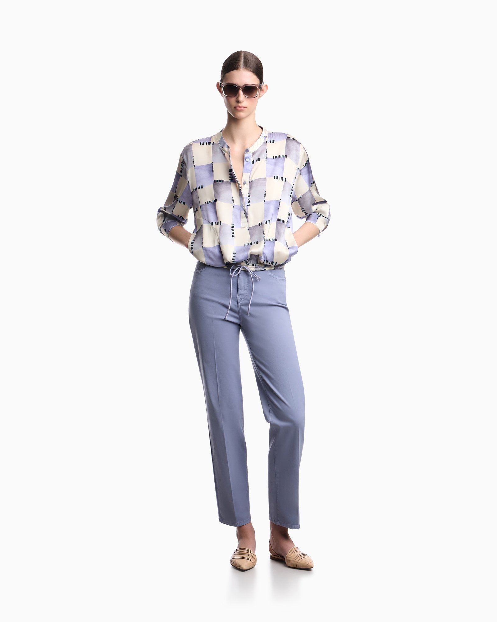 Camicia donna fantasia Emporio Armani