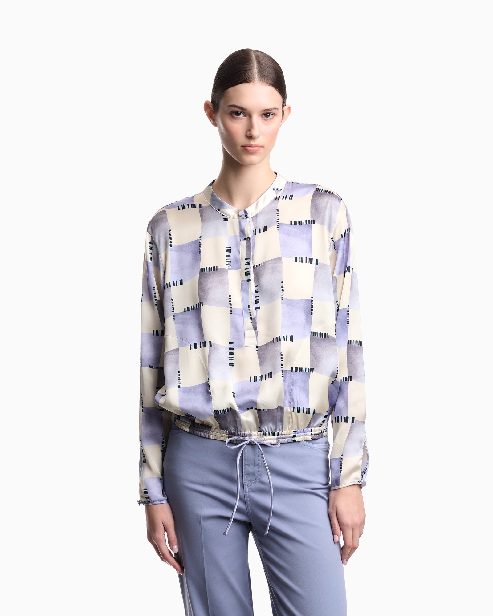 Camicia donna fantasia Emporio Armani