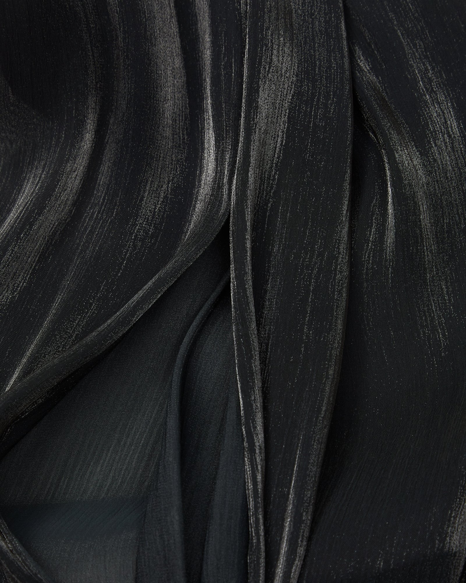 Sciarpa donna nera Emporio Armani