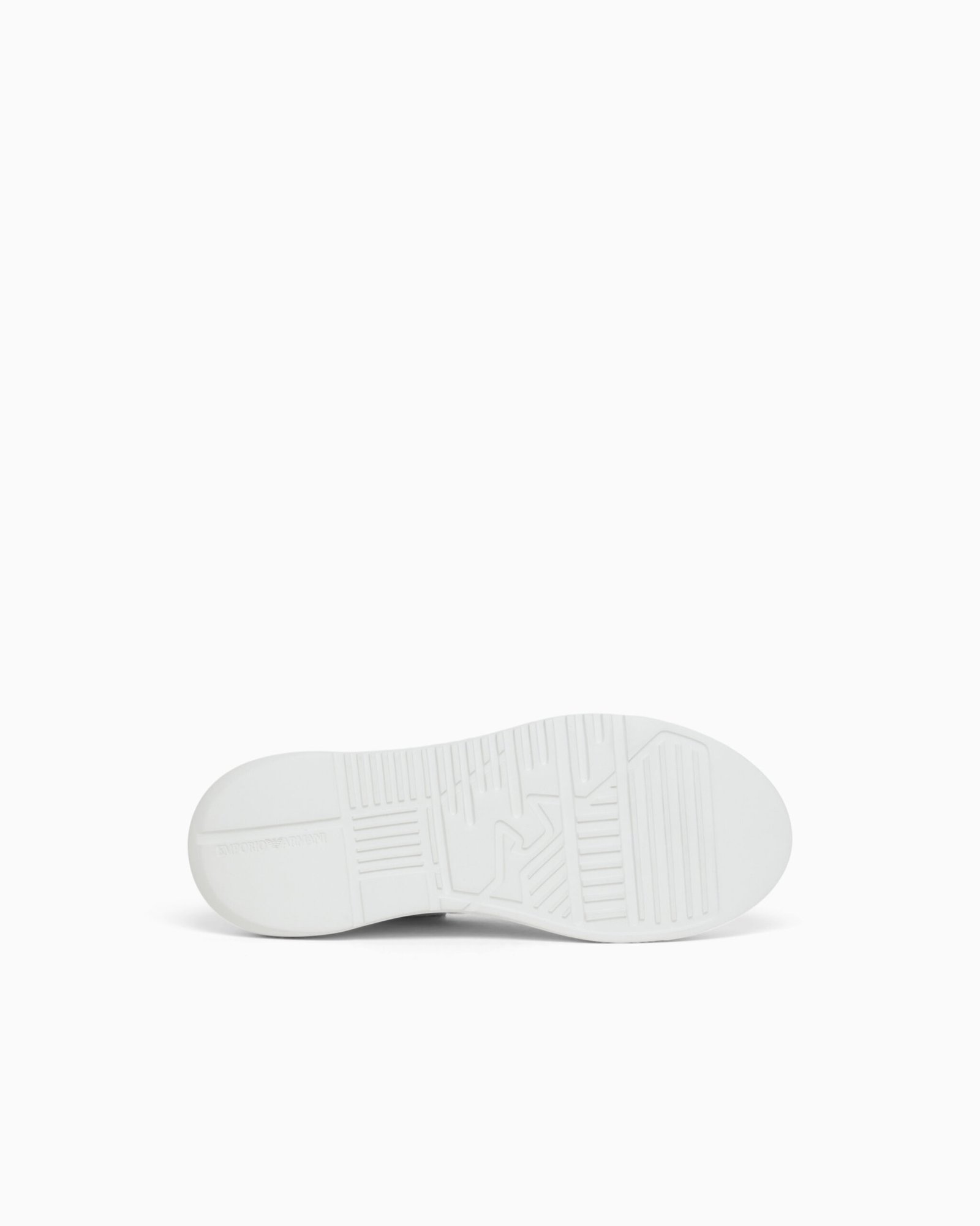 Sneaker donna bianca in pelle Emporio Armani
