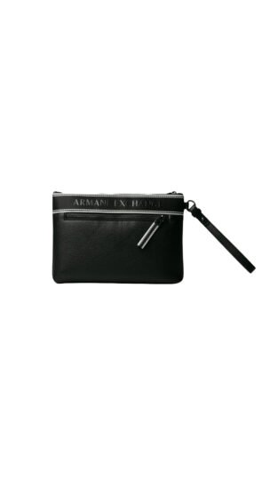 Pochette uomo nera Armani Exchange
