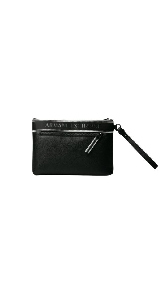Pochette uomo nera Armani Exchange