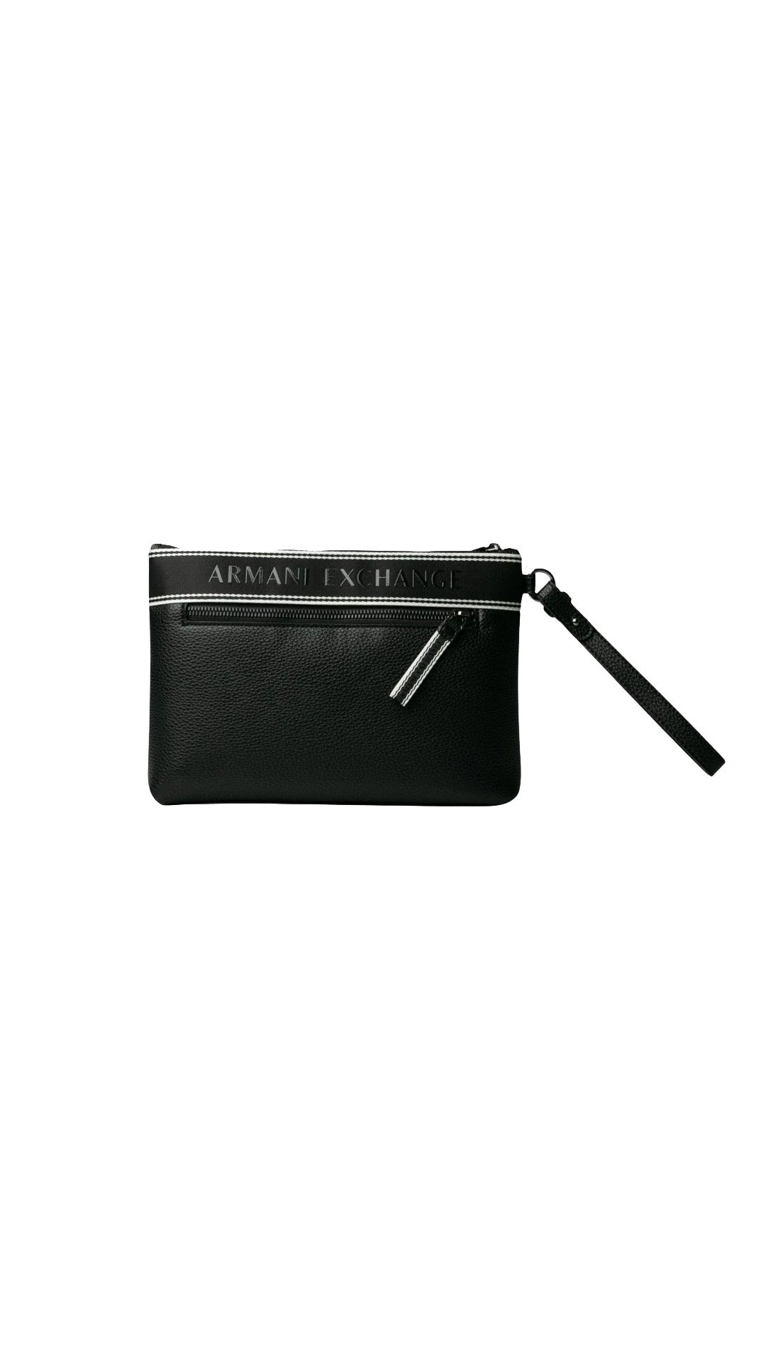 Pochette uomo nera Armani Exchange