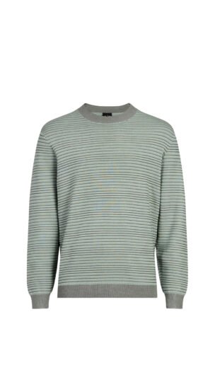 Pullover a righe su tono Armani Exchange