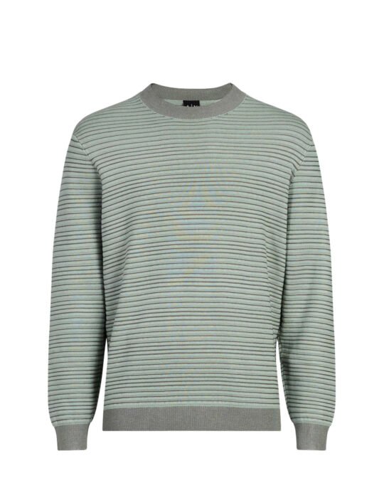 Pullover a righe su tono Armani Exchange