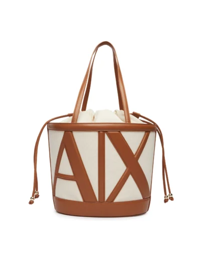 Shopping bag bicolore Armani Exchange