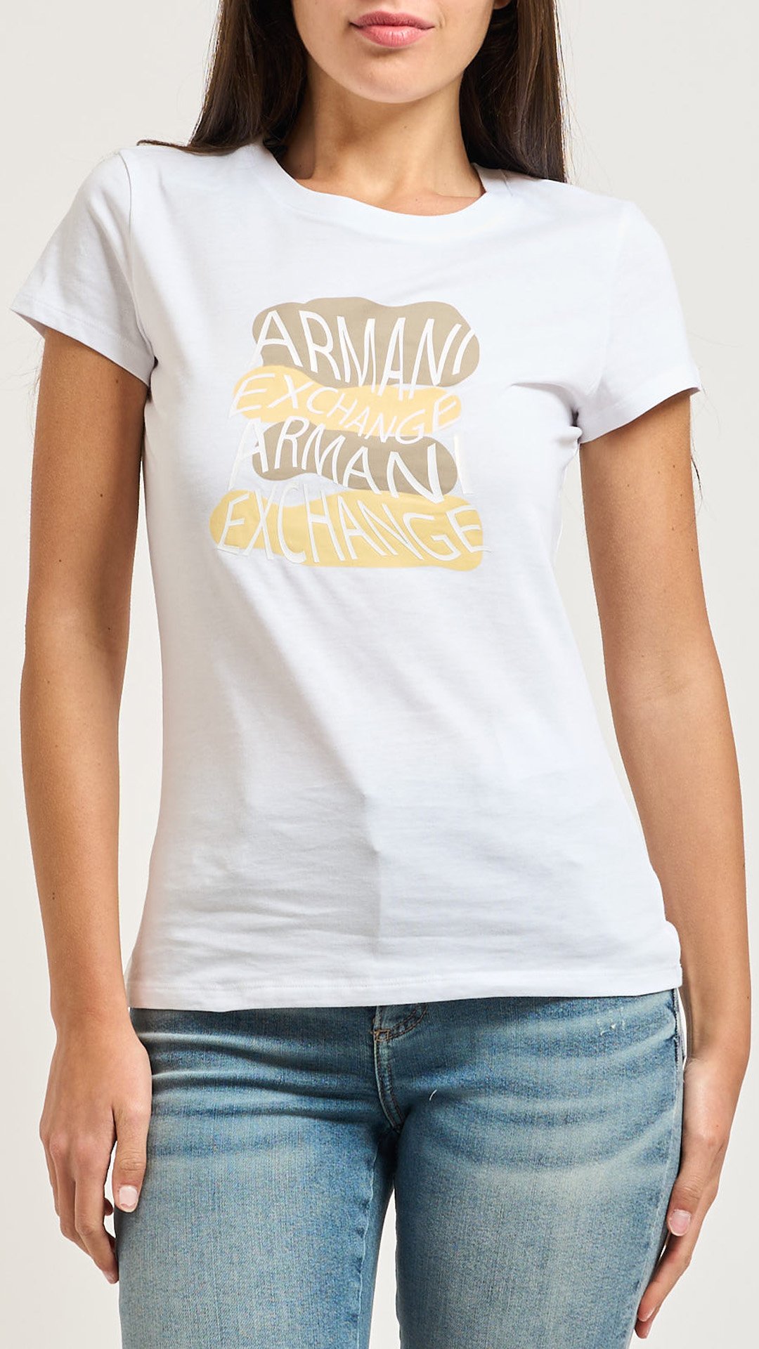 T-shirt con stampa Armani Exchange