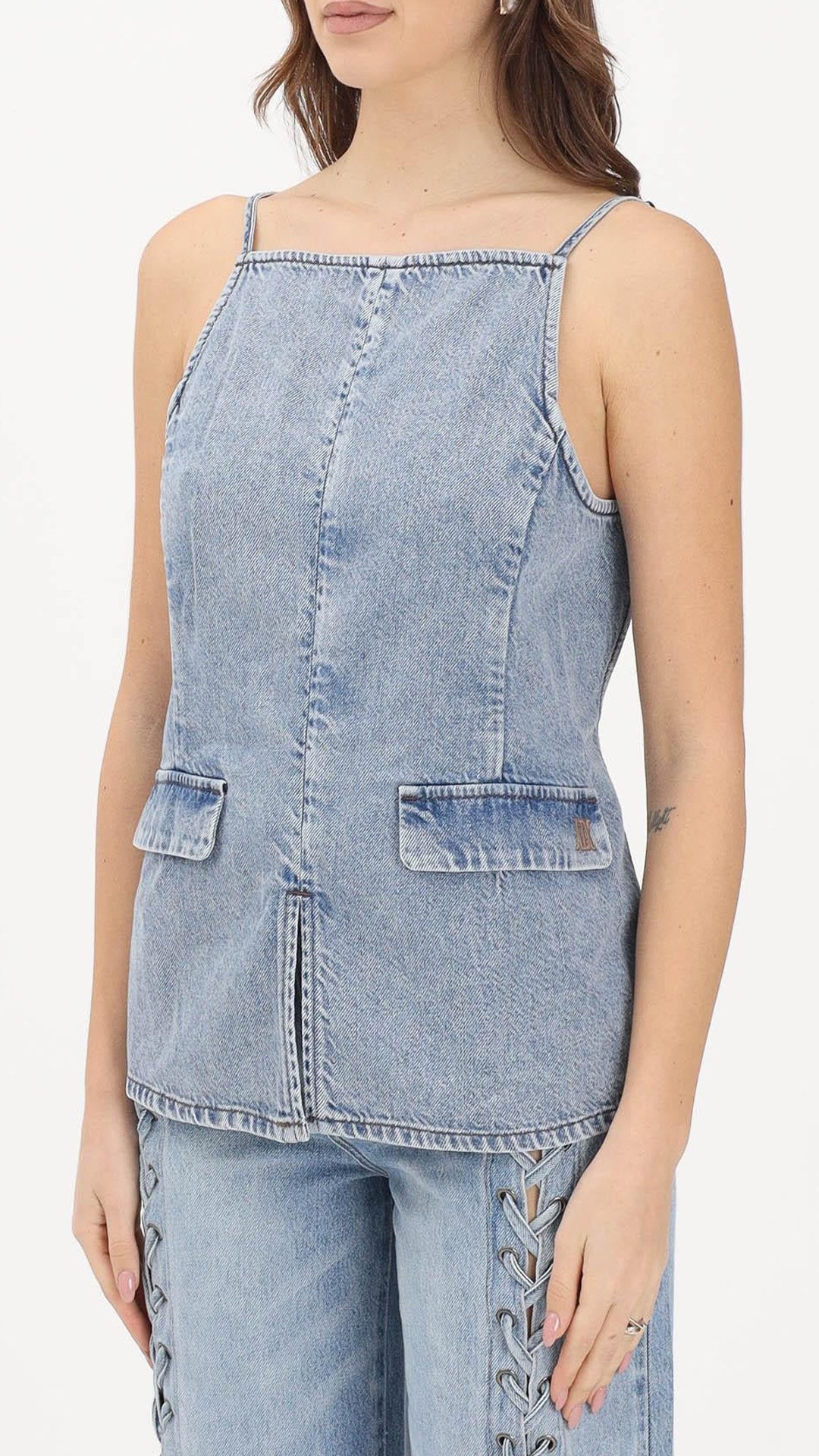 Top donna in jeans Armani Exchange