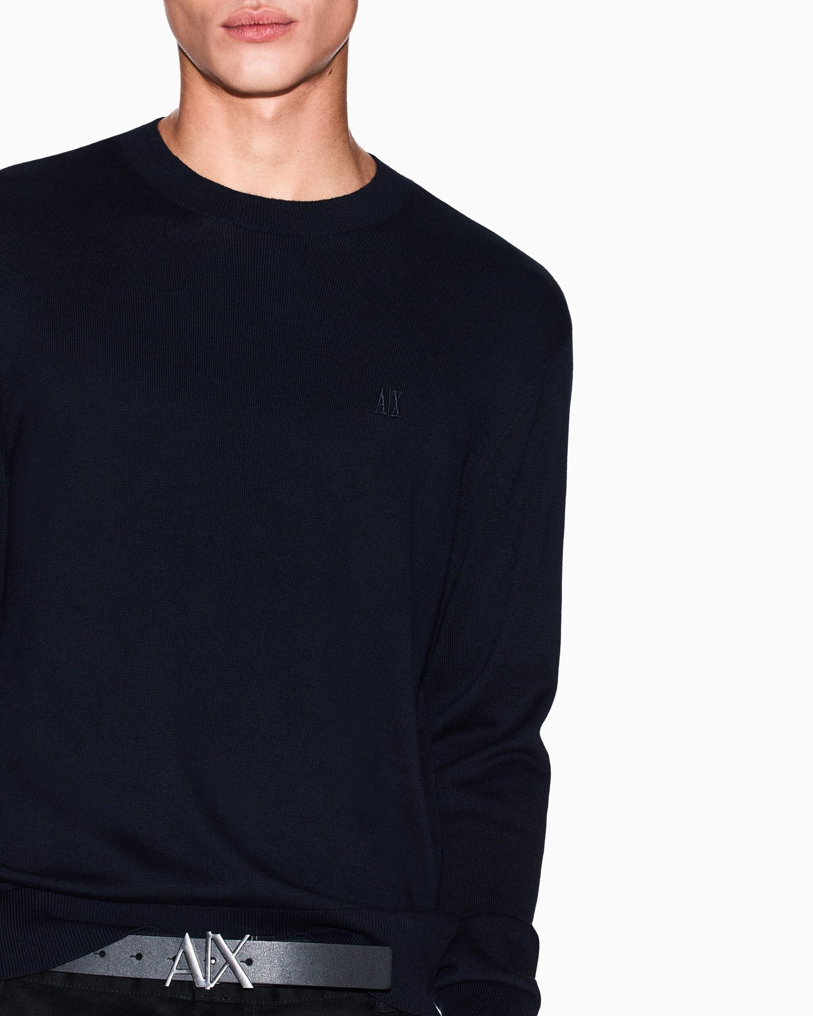 Pullover uomo cotone e seta Armani Exchange