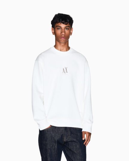 Felpa girocollo Armani Exchange uomo