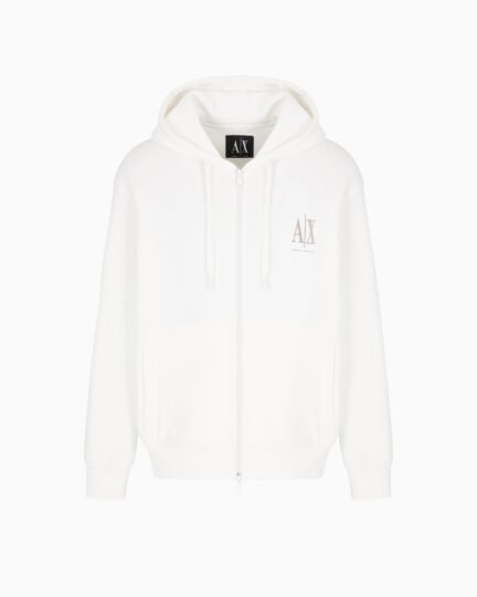 Felpa zip con cappuccio Armani Exchange