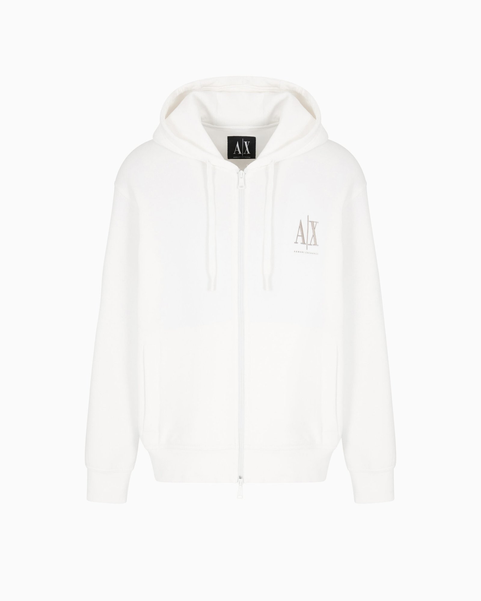 Felpa zip con cappuccio Armani Exchange