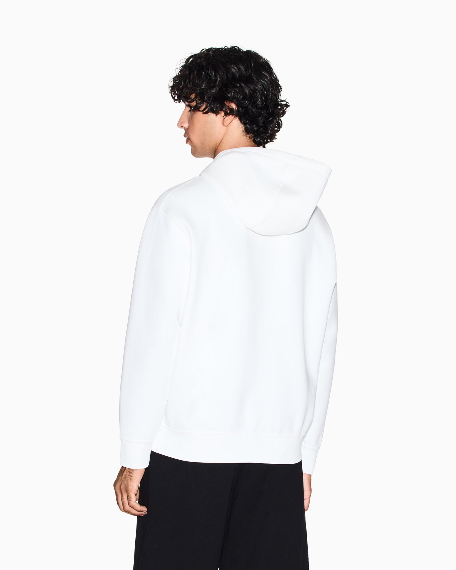 Felpa zip con cappuccio Armani Exchange