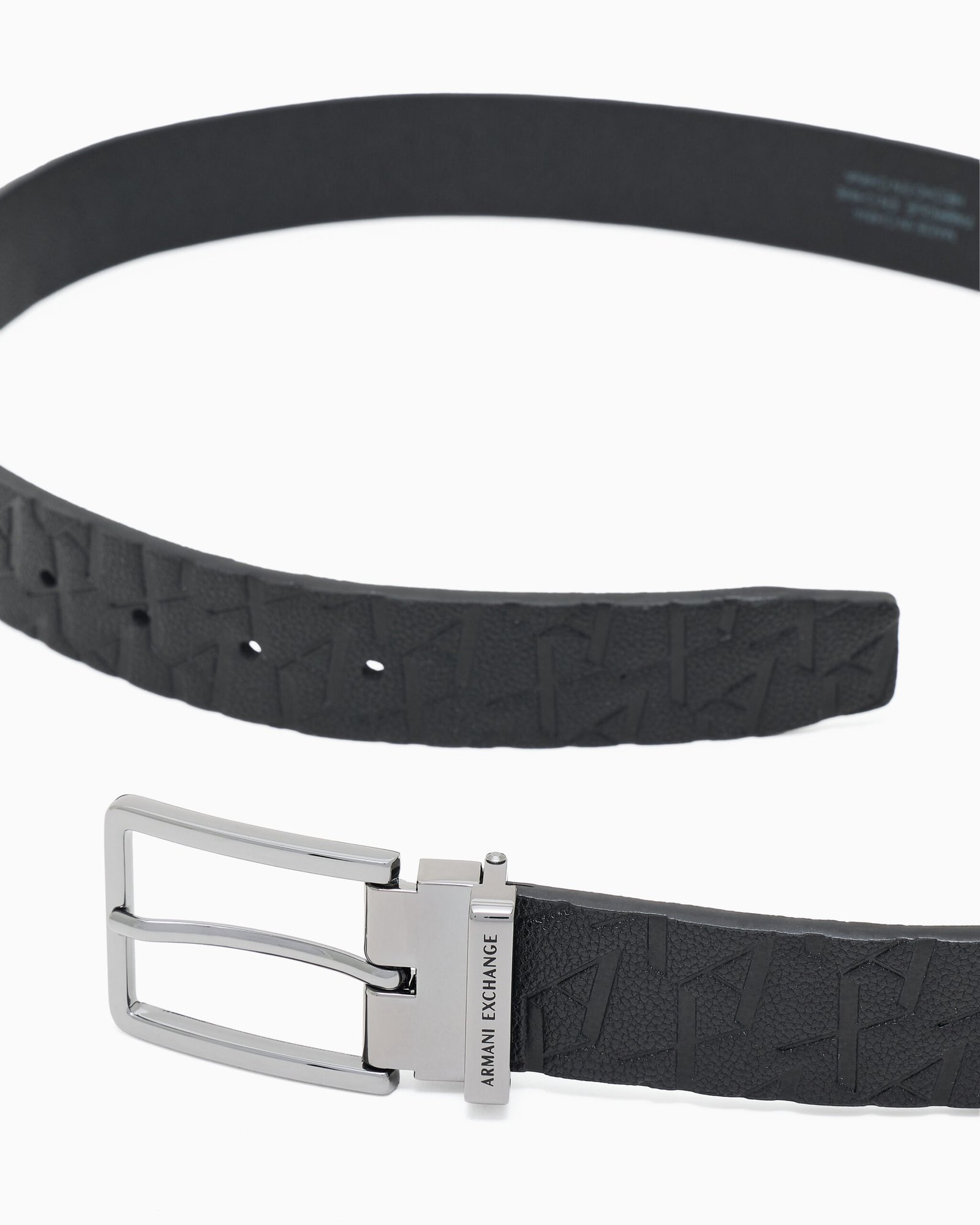 Cintura slim con pattern Armani Exchange