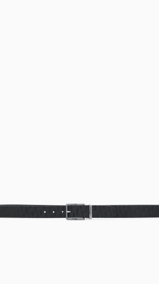 Cintura slim con pattern Armani Exchange