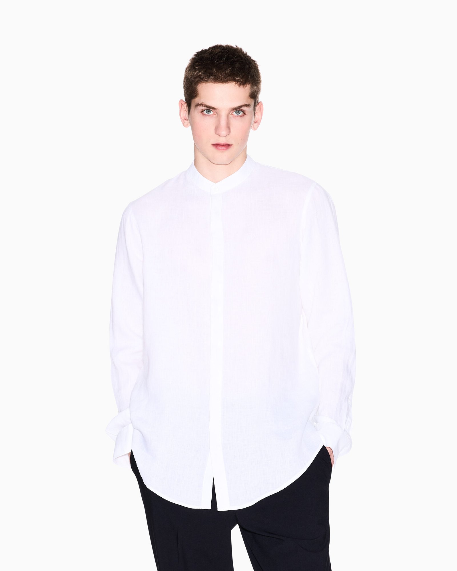 Camicia bianca Armani Exchange uomo