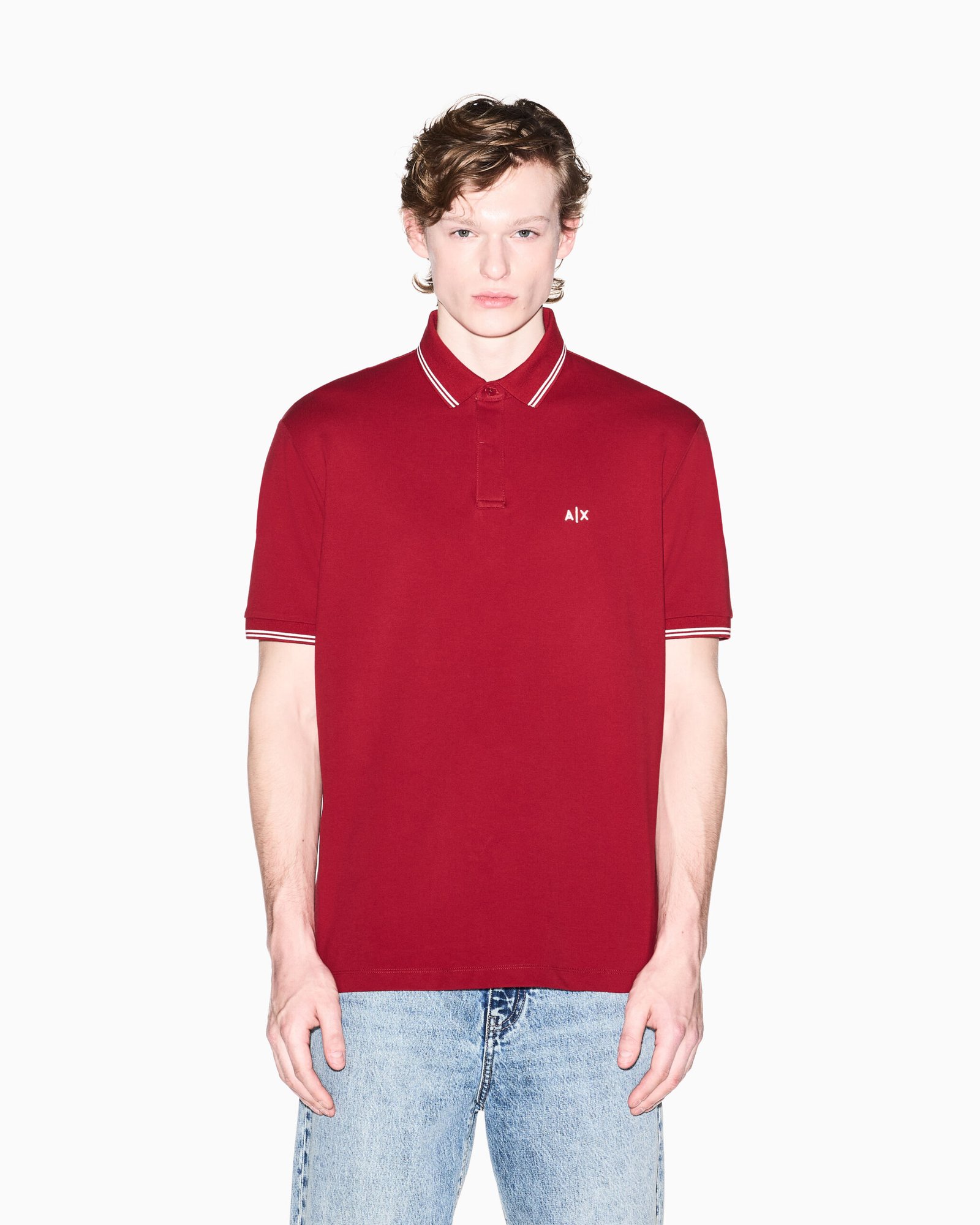 Polo elegante elasticizzata Armani Exchange