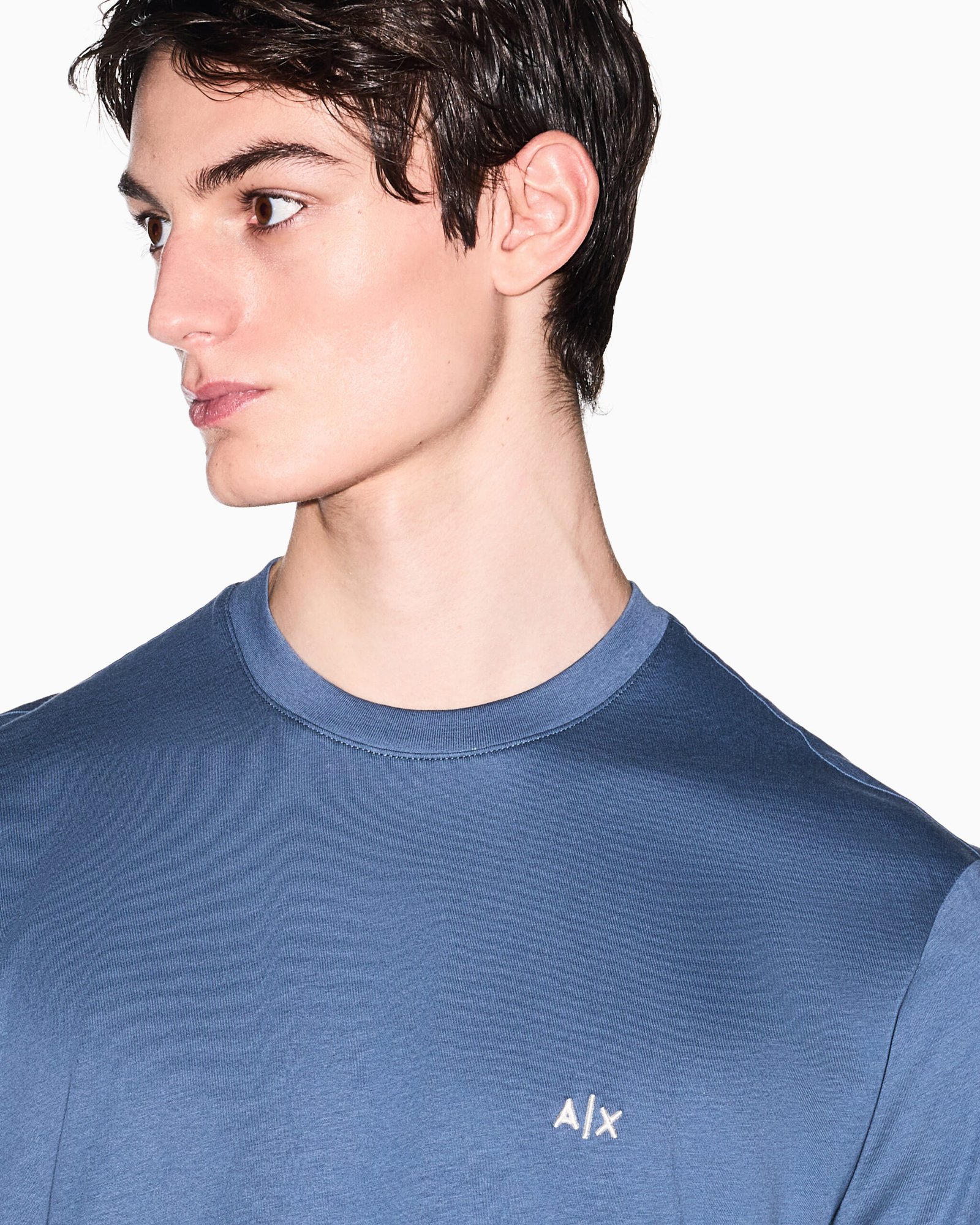 T-shirt uomo slim fit in cotone Armani Exchange