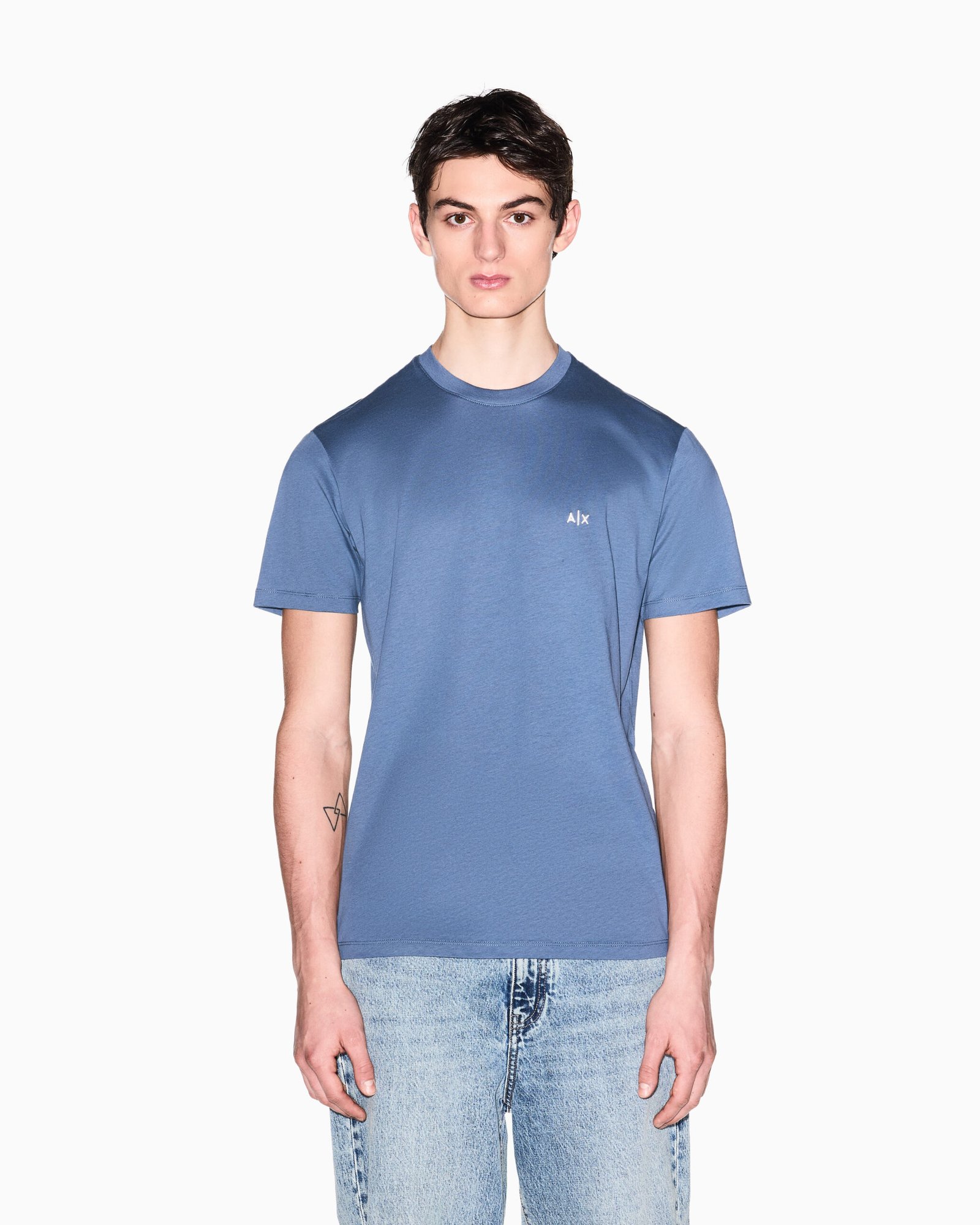T-shirt uomo slim fit in cotone Armani Exchange