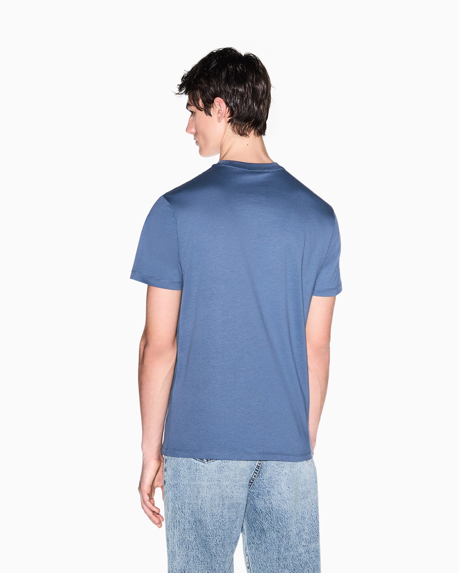 T-shirt uomo slim fit in cotone Armani Exchange