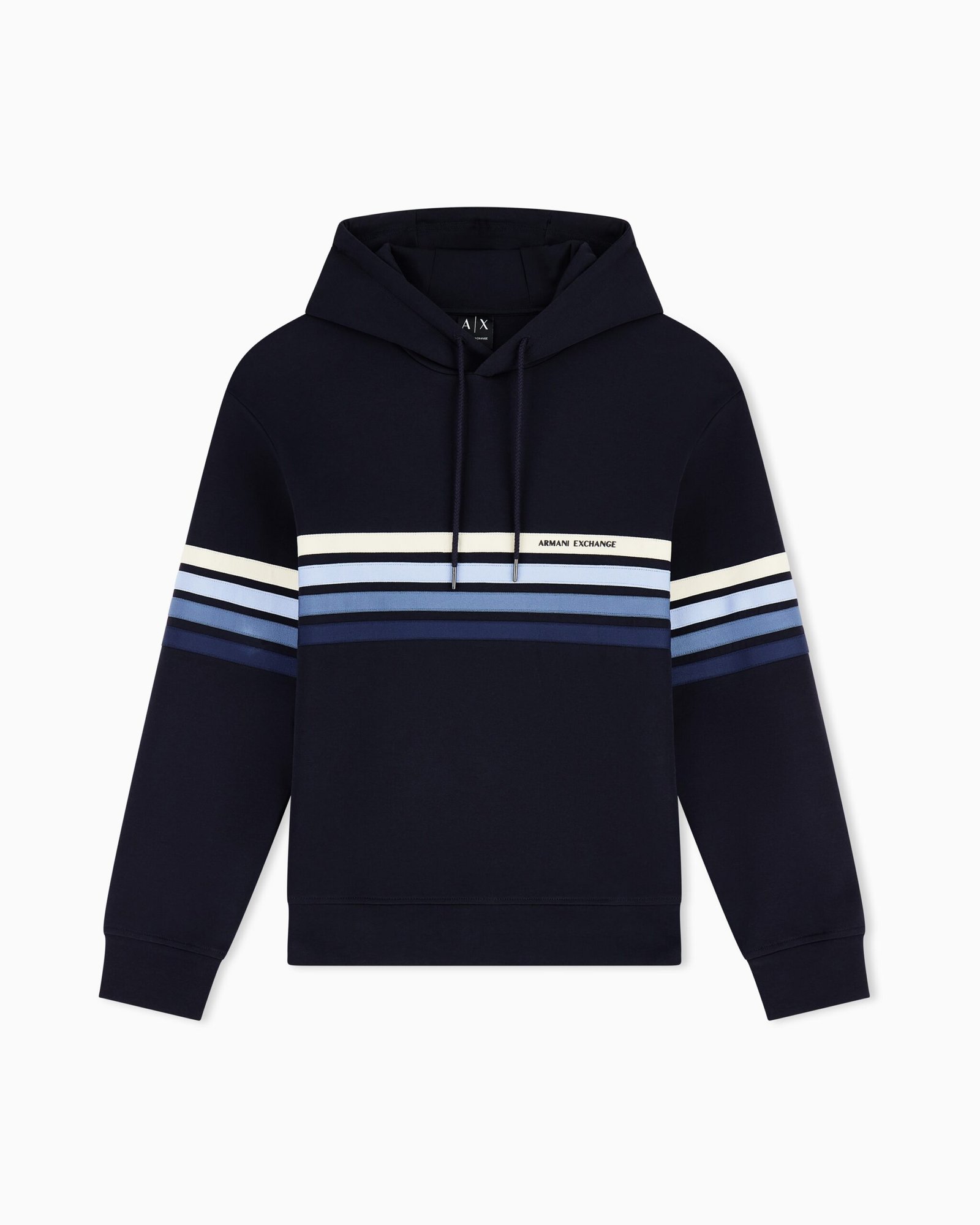 Felpa in cotone con cappuccio Armani Exchange