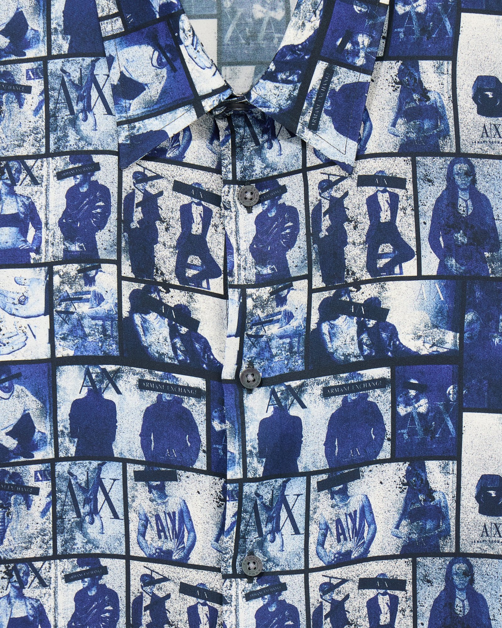 Camicia uomo stampa fantasia Armani Exchange