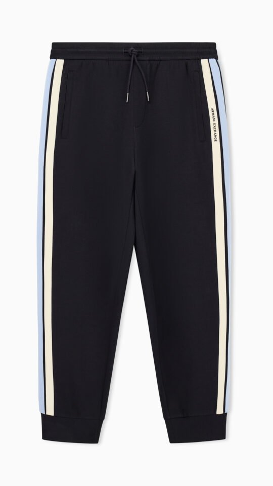 Pantalone uomo sportivo con righe Armani Exchange
