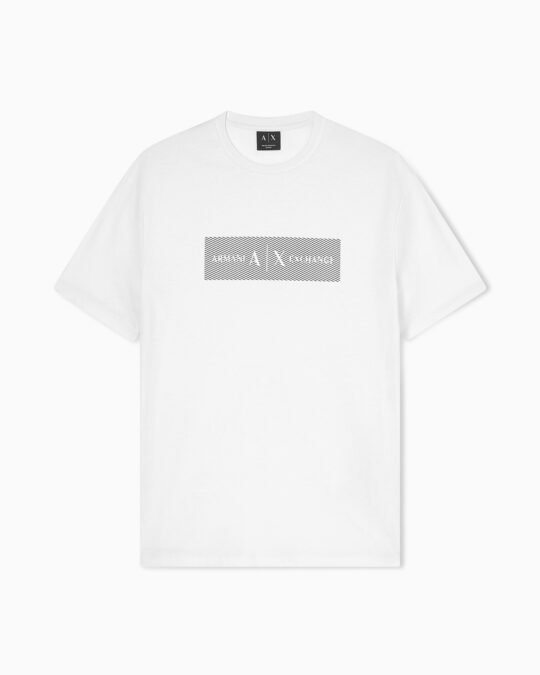 T-shirt con stampa a contrasto Armani Exchange
