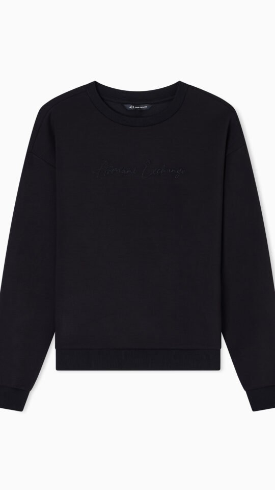 Felpa nera Armani Exchange