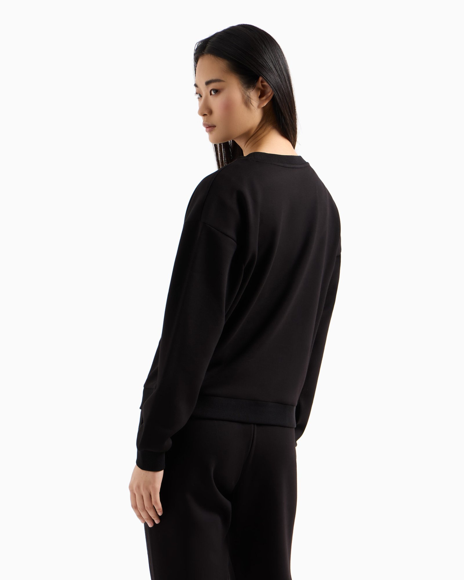 Felpa nera Armani Exchange