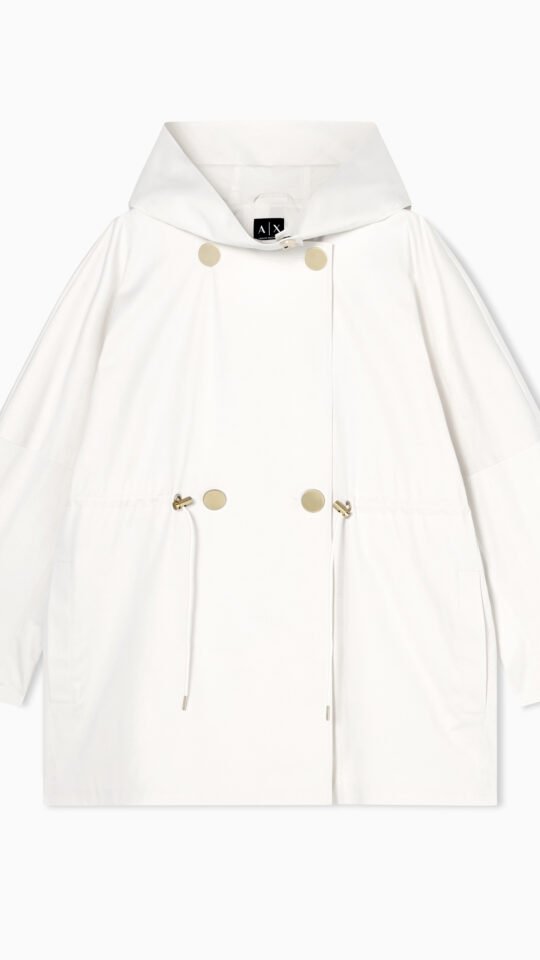 Cappotto caban donna bianco Armani Exchange