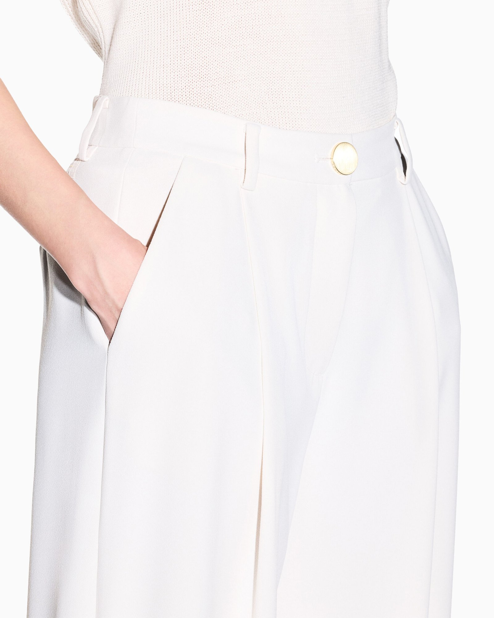 Pantalone bianco Armani Exchange