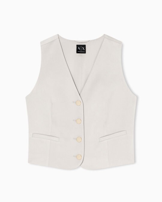 Gilet beige Armani Exchange donna